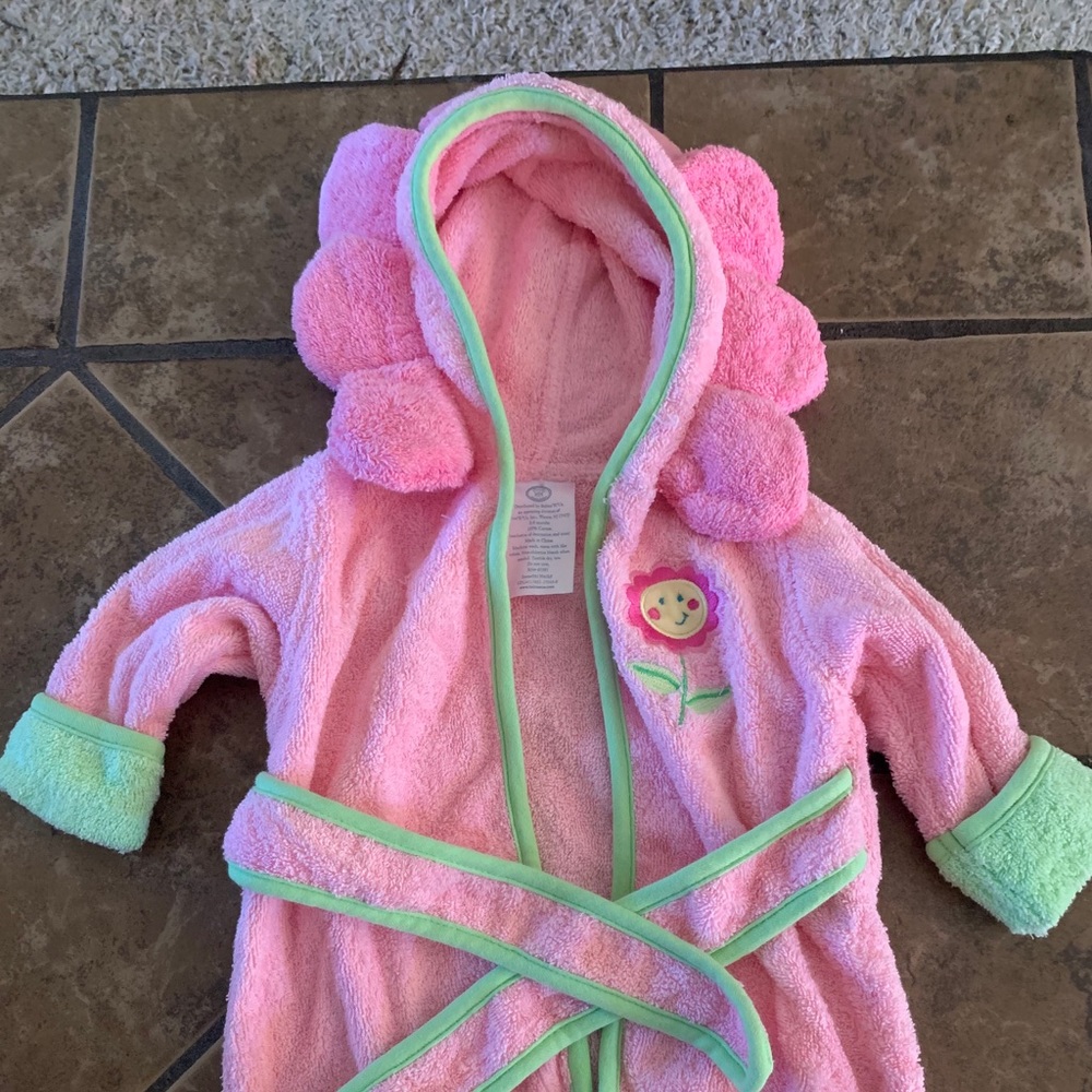 Baby girl robe